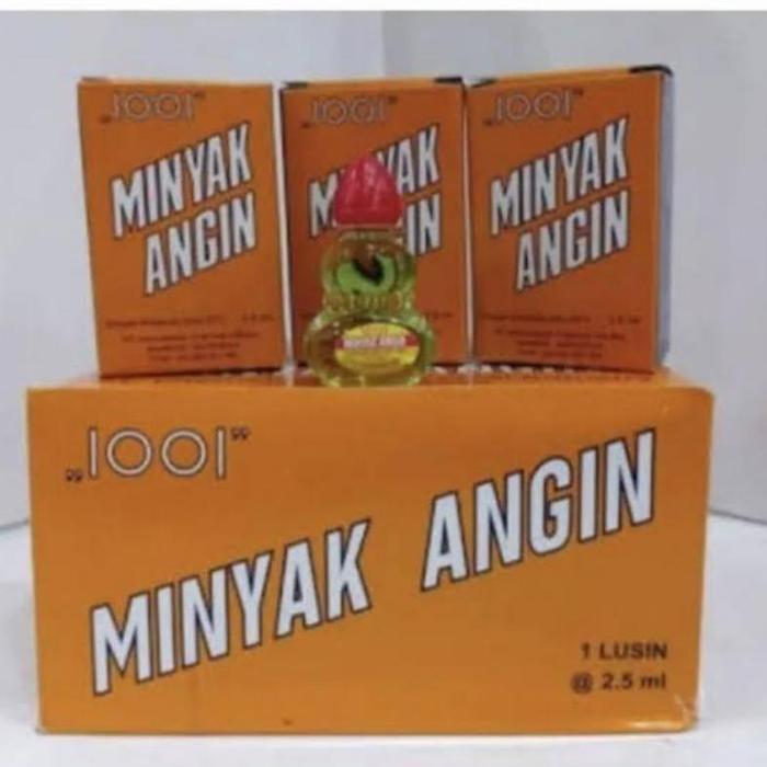 (1 BOX) MINYAK ANGIN 1001 ISI 12 PCS