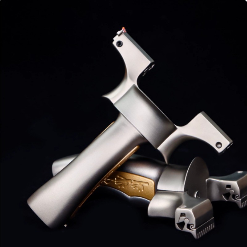 Stainless steel slingshot professional competitive slingshot high-precision aiming slingshot outdoor