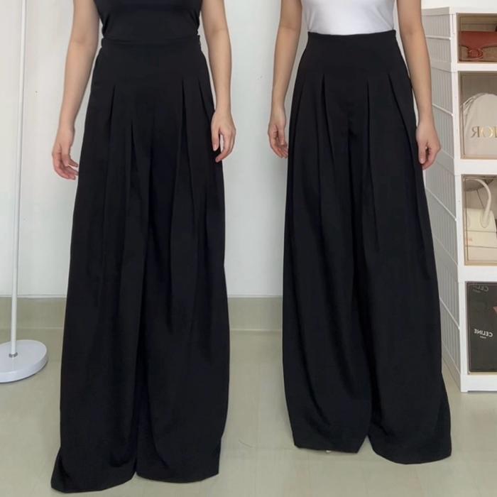 Best Seller Faye - Naira Pants Kulot Wide Pants Kulot Rok Kulot Korea Celana Premium Panjang