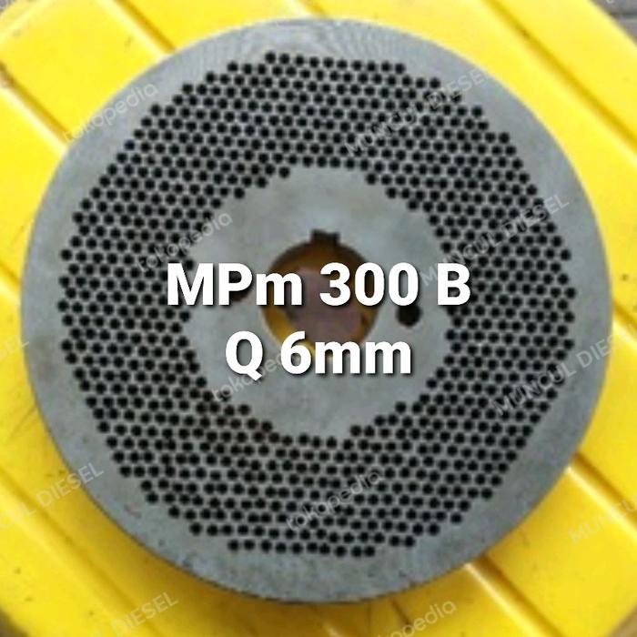 Filter Mesin Cetak Pelet MPM 300B Q6 mm/ saringan cetak Pelet 6mm