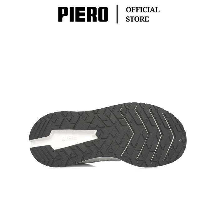 PIERO SEPATU SNEAKERS WANITA JOGGER 24 W WHITE/LT GREY/BLACK PIE1000389