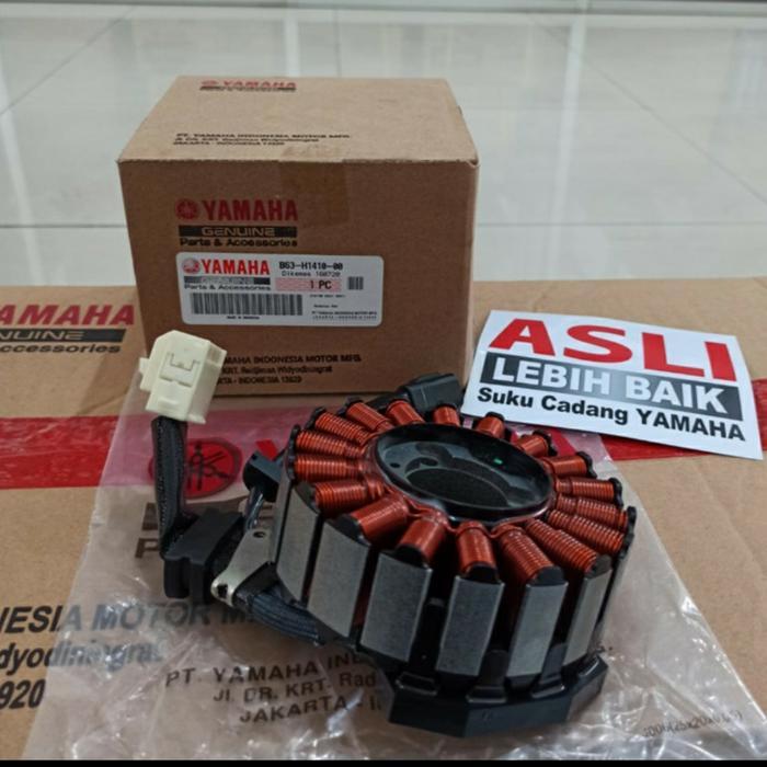 SPUL SPOOL ASSY , STATOR ASSY LEXI ,AEROX ASLI ORI YAMAHA B63 H1410 00