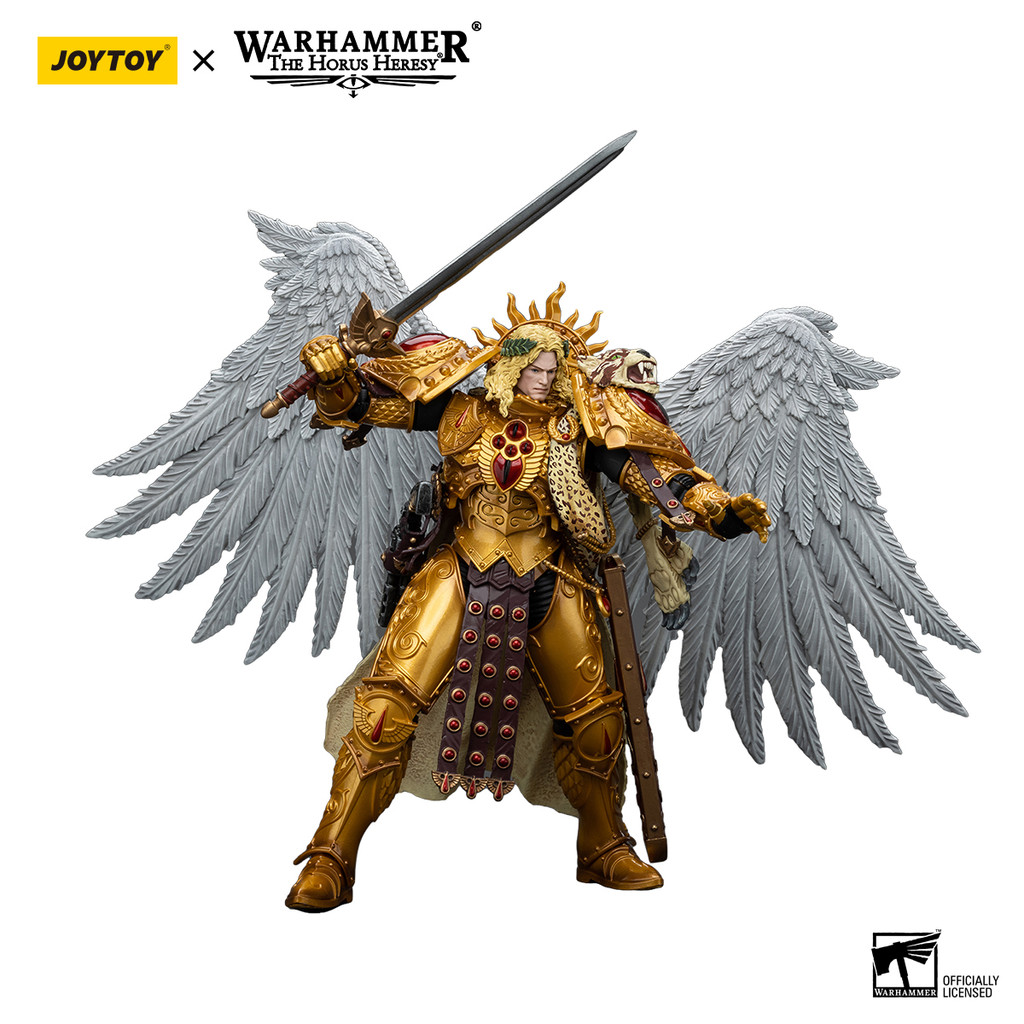 []JOYTOY Warhammer 40K 1/18 Action Figure Roboute Guilliman/Lion