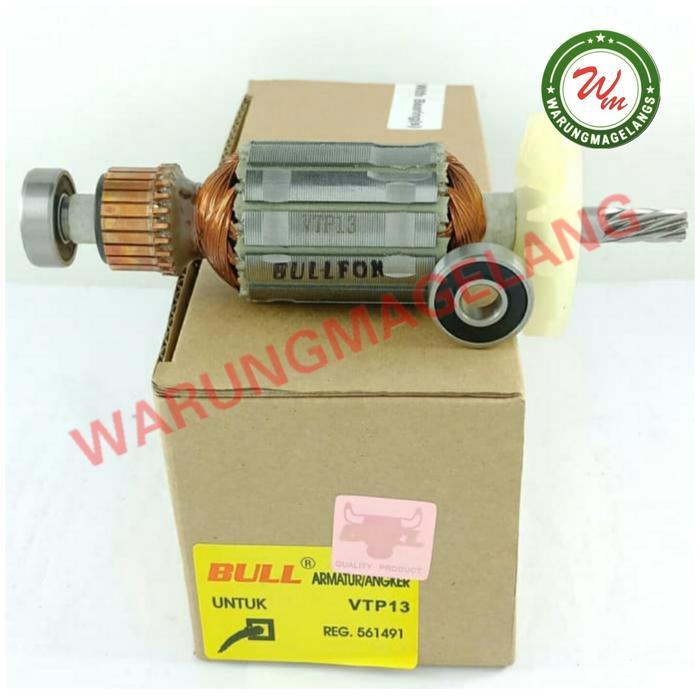 Armature Angker Bull For Mesin Bor Vtp13 Dril Hitachi Vtp 13 Mm