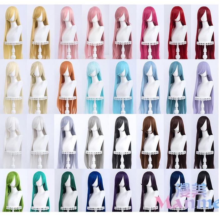 WIG COSPLAY MANMEI/ALICE/YWAILISI BASE LURUS MULTI COLOUR/BANYAK WARNA
