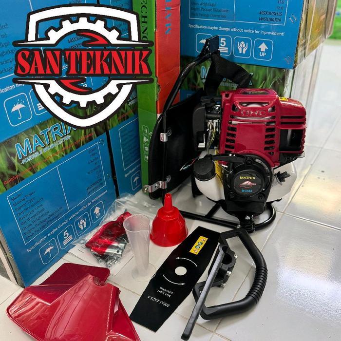 Matrix Mesin Potong Rumput Gendong BG 435 BG435 4 Tak TERBAIK