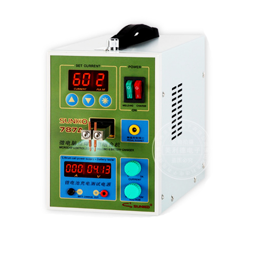 STOK TERBATAS  Spot Welder with LED light Battery Welder Applicable Notebook Phone Battery Precision