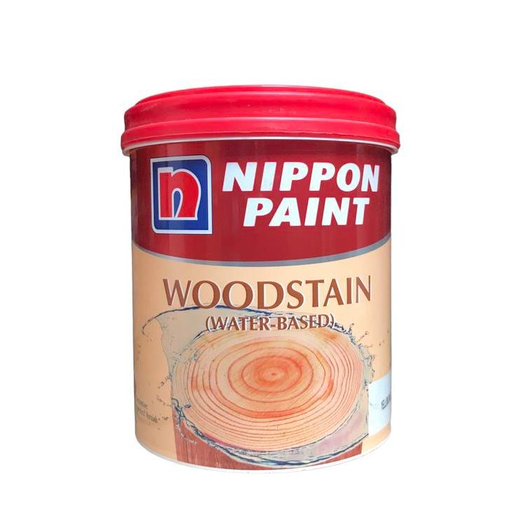 Plitur Nippon Woodstain - Cat Politur Kayu Basis Air