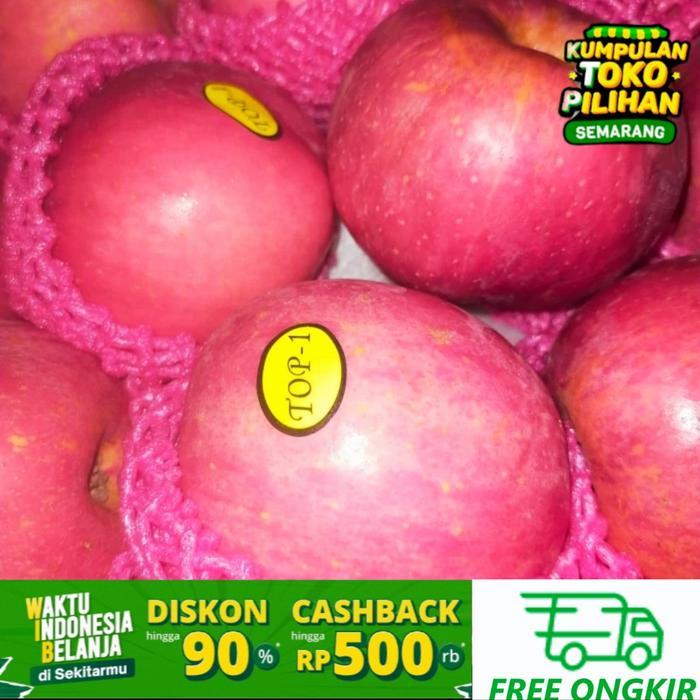 APEL FUJI MANIS SEGAR - per 600 gram - BUAH SEGAR ibaza fruitBOX Apel Merah Zuriat Segar