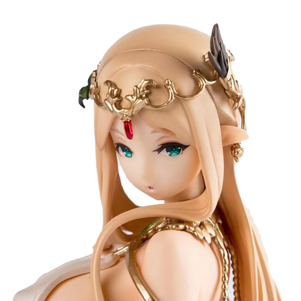 Original illustration figure IVE Elf Lily Rerium action figure kneeling position Lily figurine adult