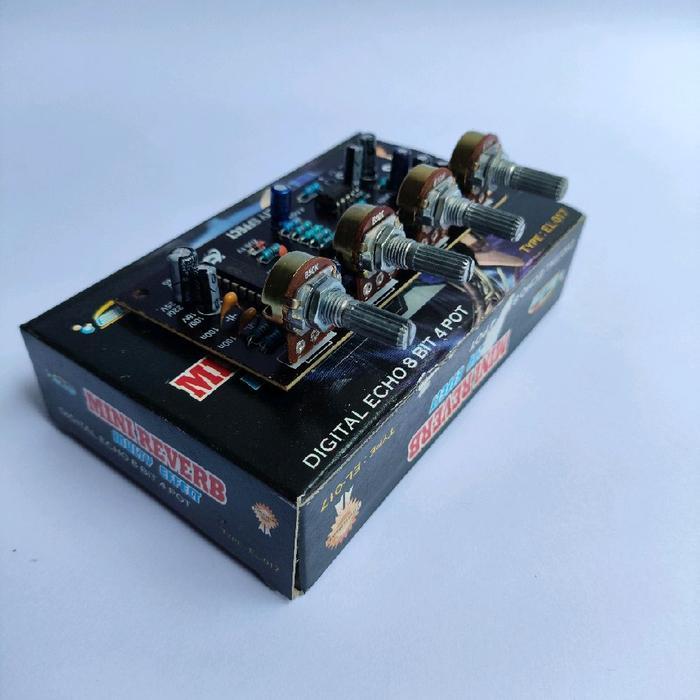 KIT ECHO 4 POT / MINI REVERB + MULTY EFFECT