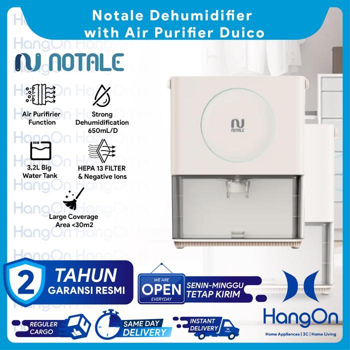 Notale Duico Dehumidifier With Air Purifier Pelembap Dan Pembersih Ruangan