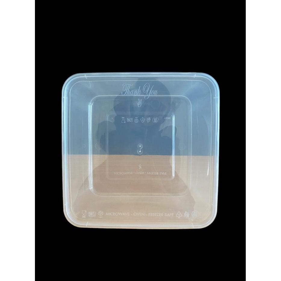 Thebest- Thinwall DM Square 1000ml / thinwall Kotak 1000 ml