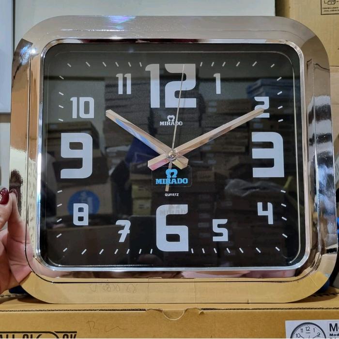 jam dinding angka besar mirado 8430 Modern