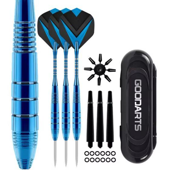 Professional 3 pcs Steel Tip Darts 24g Steel Tip Darts Sets Standard Flight Aluminum Darts Shafts
