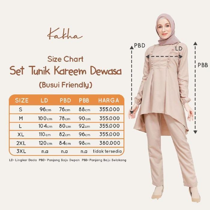 Kakha - Kareem Series (Khaki) - Sarimbit Keluarga Muslim