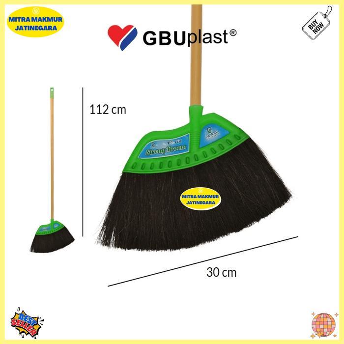 Sapu Lantai Plastik Ijuk Kharisma / Sapu Ijuk Plastik / Sapu Lantai Murah Floor Broom