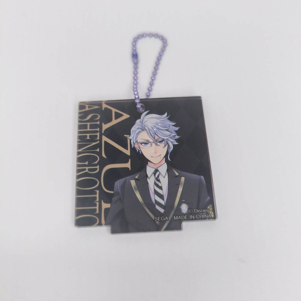 Acrylic Strap Keychain Disney Twisted Wonderland Azul Ashengrotto