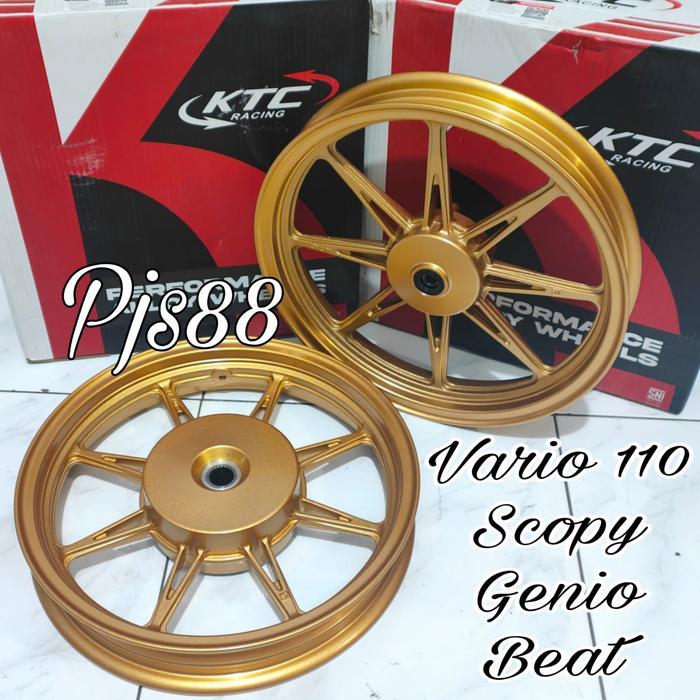 Pelek Velg Racing Ktc Palang 8 Beat Scopy Spacy Genio Vario 110