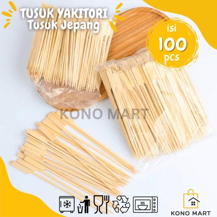 Tusuk Yakitori Tusuk Sate Jepang Tusuk Bendera / Tusukan Sate Jepang / Tusuk Bambu Yakitori Takoyaki