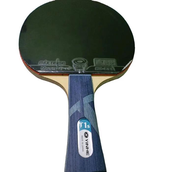 BET RAKITAN T1S + MOON SPEED + EART 2 / BET TENIS MEJA TINGGAL PAKAI ( CARBON )OFFENSIF