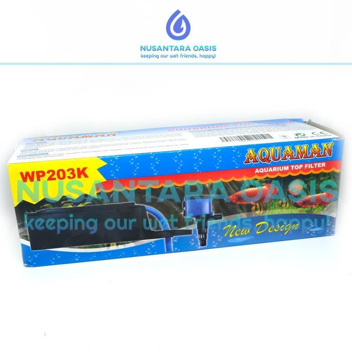 TOP FILTER BOX AQUARIUM AQUAMAN WP 203 K WP-203K AQUASCAPE AKUARIUM