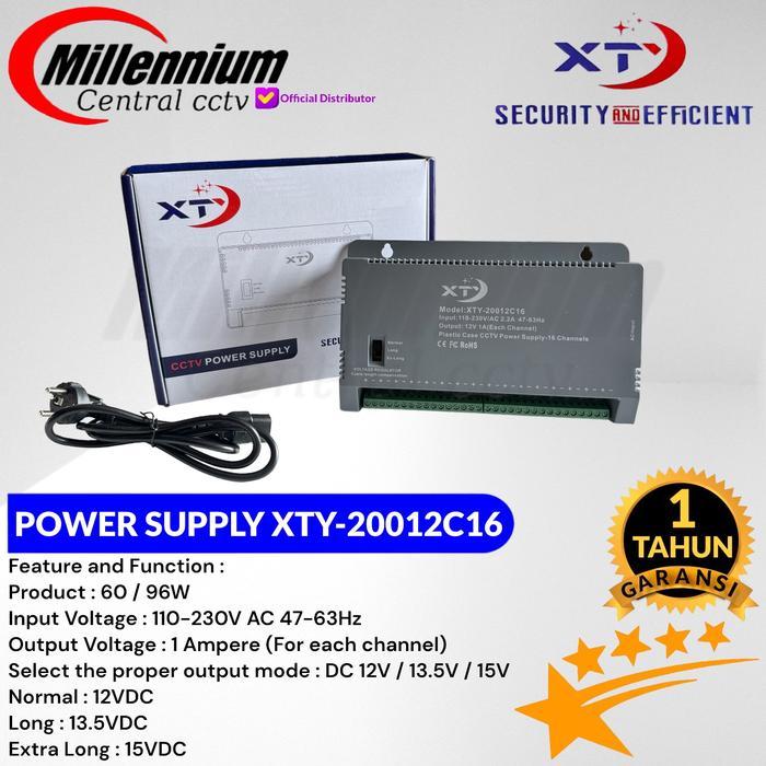 POWER SUPPLY CCTV 16 CHANNEL