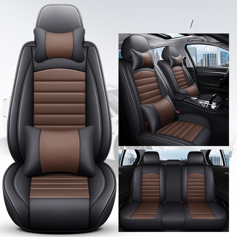 Penutup Jok Kulit Mobil Universal Semua Inklusif untuk Mitsubishi Pajero 4 2 Sport Outlander Xl Asx 