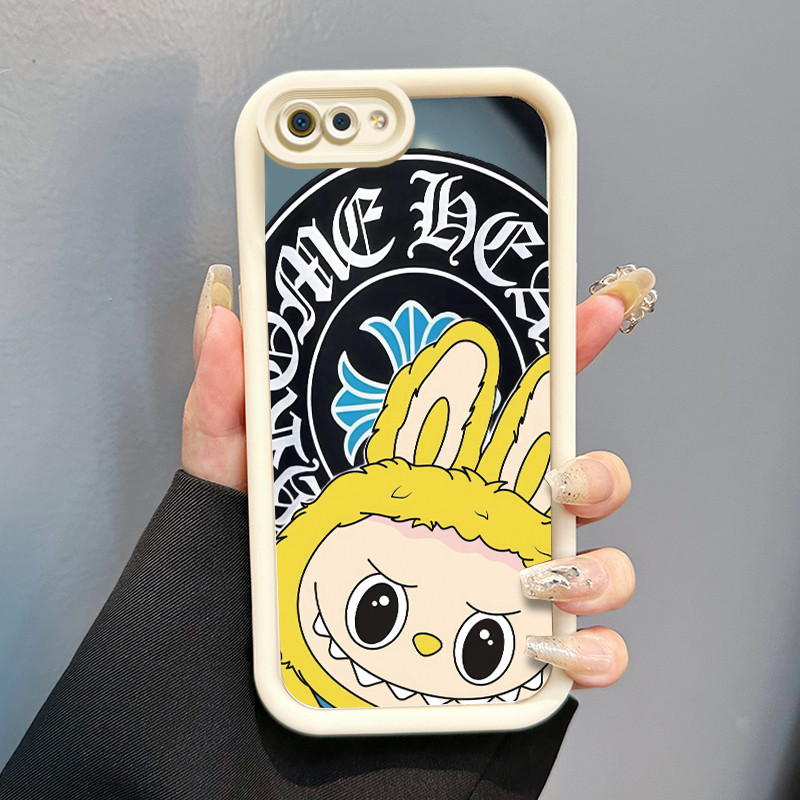 Casing Hp Realme C2 Realme C2s OPPO A1K Case Casing Berubah boneka Pola Kasus cermin tangga Kasus po