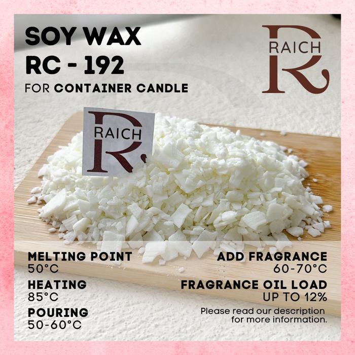 Raw Soy Wax Flakes / Bahan Lilin Kedelai mentah