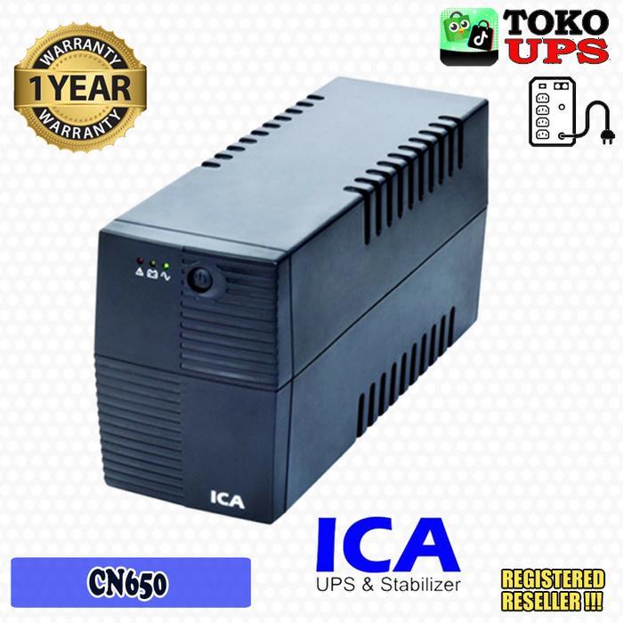 UPS ICA CN650 650VA 325W MERK TERNAMA COCOK BACKUP PC 1UNIT