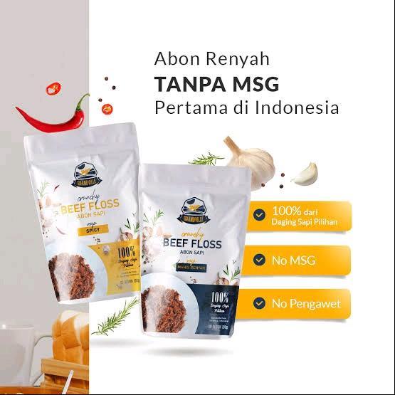 Abon Grandville Sapi Ayam - Abon Cipung Ready