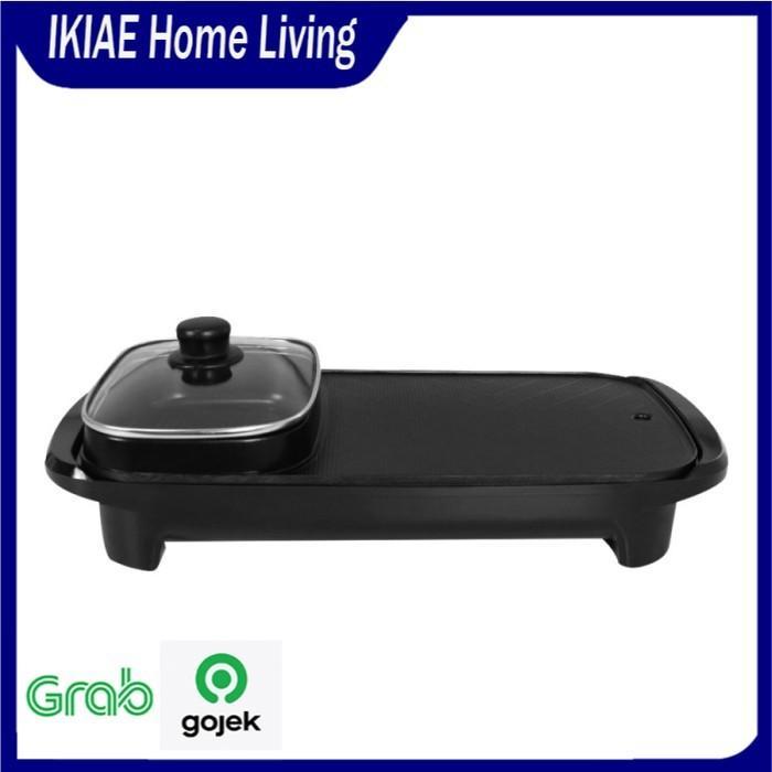 Cypruz BBQ Electric Hot Pot Shabu Suki Grill hotpot elektrik 2 in 1