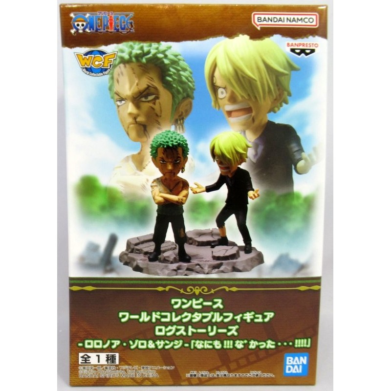 Banpresto WCF Log Stories One Piece - Roronoa Zoro & Sanji