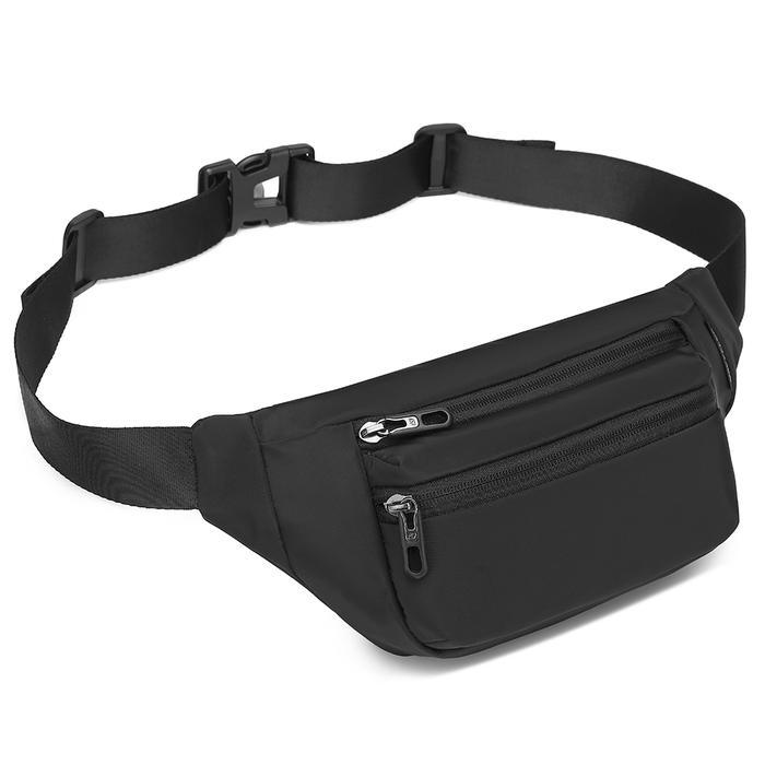Eiger - Tas Pinggang Waist Bag Fjgg Tas Pria Wanita Crossbody Hitam