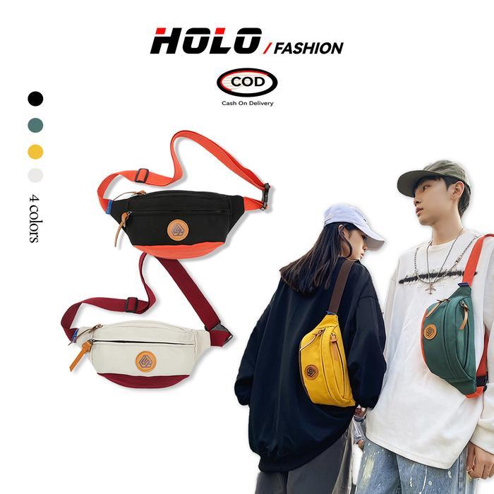 Eiger - Holo Tas Pinggang Pria Tas Dada Olahraga Wanita Waistbag Ultra Ringan Kapasitas Besar