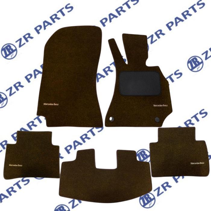 ZR Karpet Interior Mercedes Benz E-Class W212 Beludru Coklat Model Ori