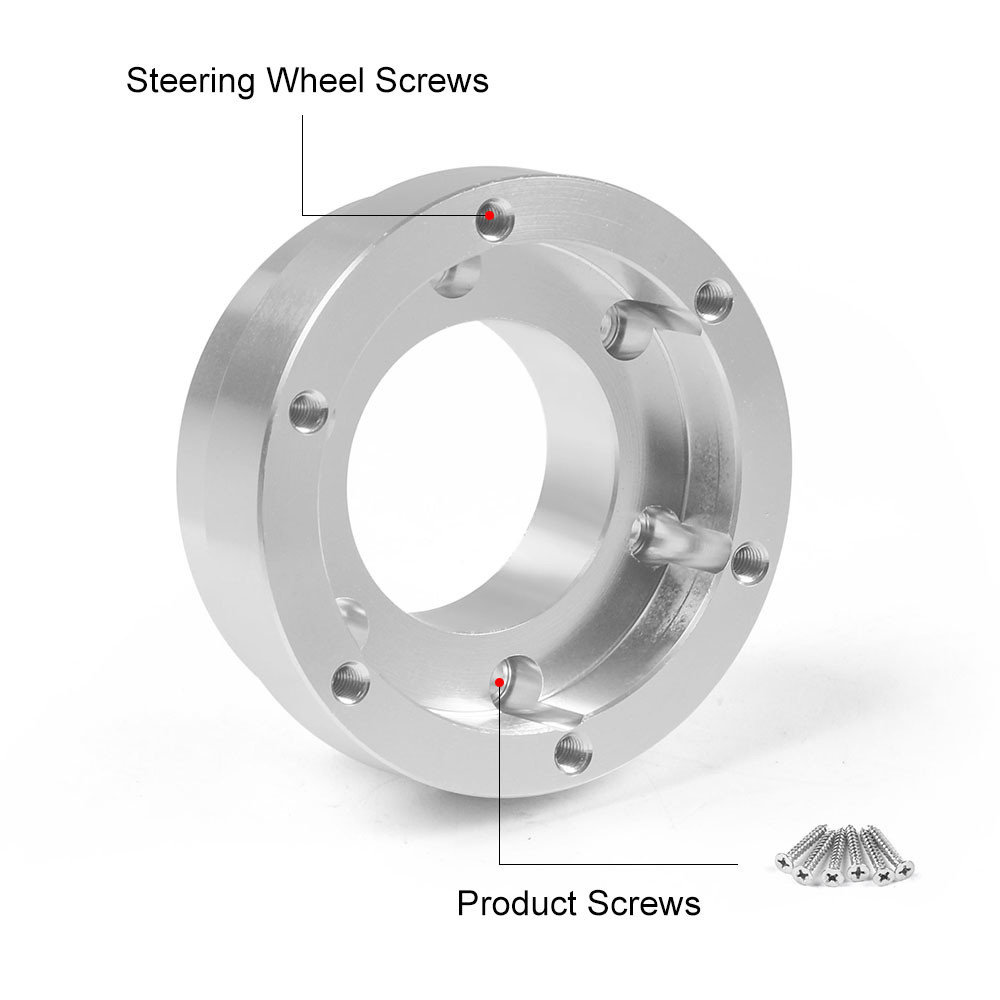 13/14INCH STEERING WHEEL ADAPTER PLATE 70MM PCD FOR LOGITECH G29 G920 G923 RACING CAR GAME