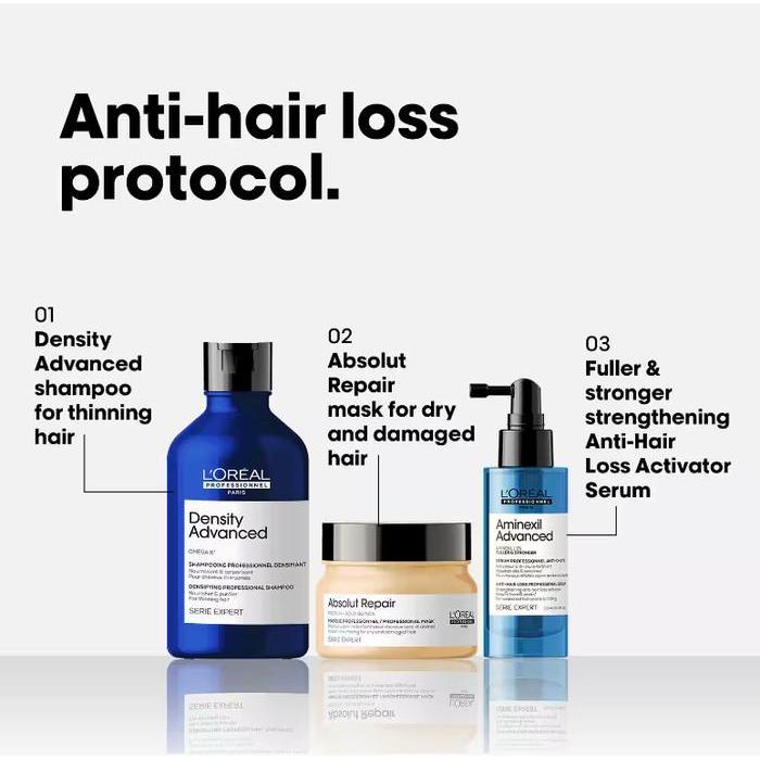 Loreal Serie Expert Density Advanced Shampoo / Shampoo Anti Rontok