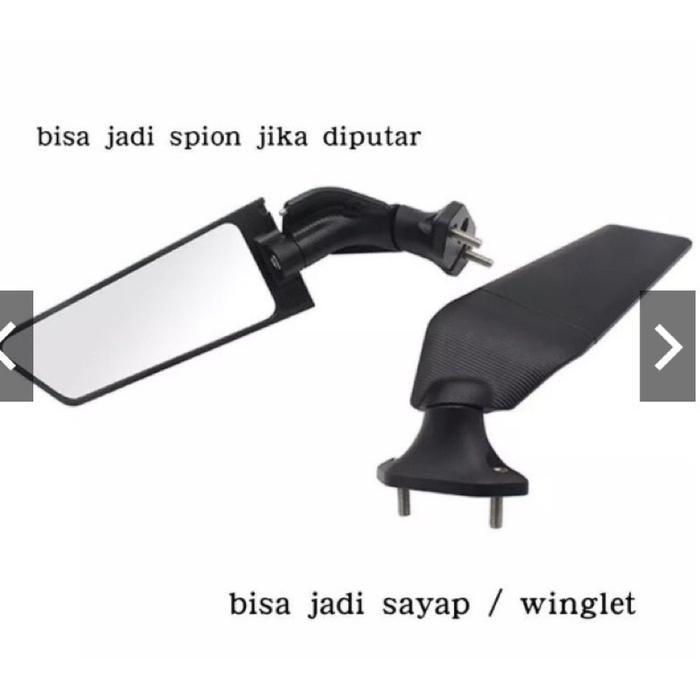 GR spion winglet spion vering variasi ninja gsx cbr r15 universal spion winglet akai racing