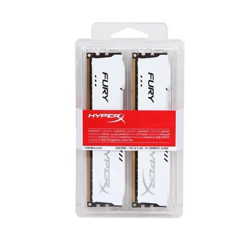 HyperX Fury RAM DDR3 8GB 16GB 2x4GB (2x8GB) 1866MHz 1600MHz 1333MHz Desktop RAM PC3-12800 14900 1.5V