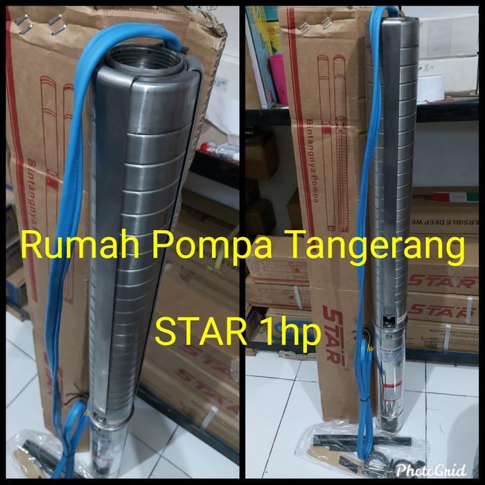 Pompa Satelit Submersible Star 1Hpss Unit Only Terbaru 