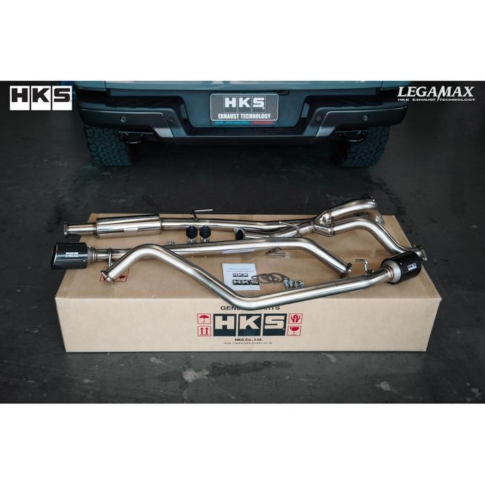 HKS LEGAMAX DUAL CARBON MUFFLER FORD RAPTOR