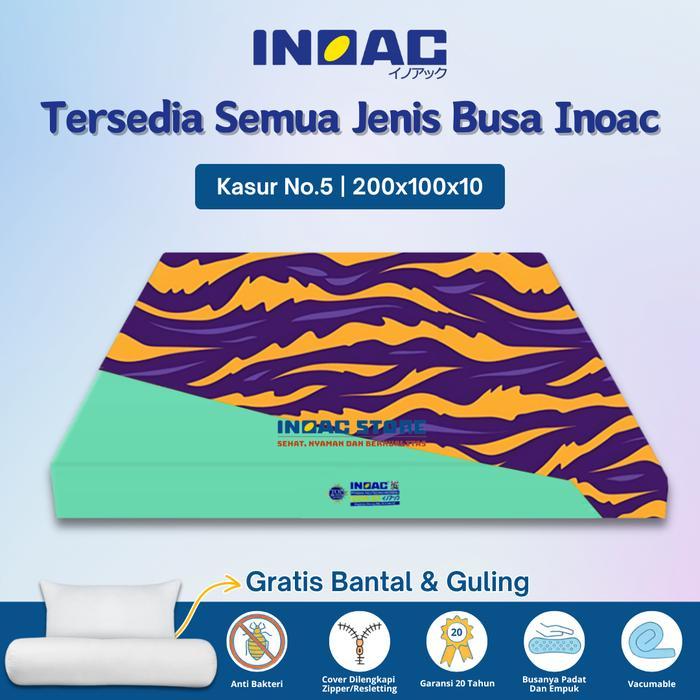 [200x100x10] Kasur Busa Inoac No.5 Tebal 10 cm Garansi 20 Tahun