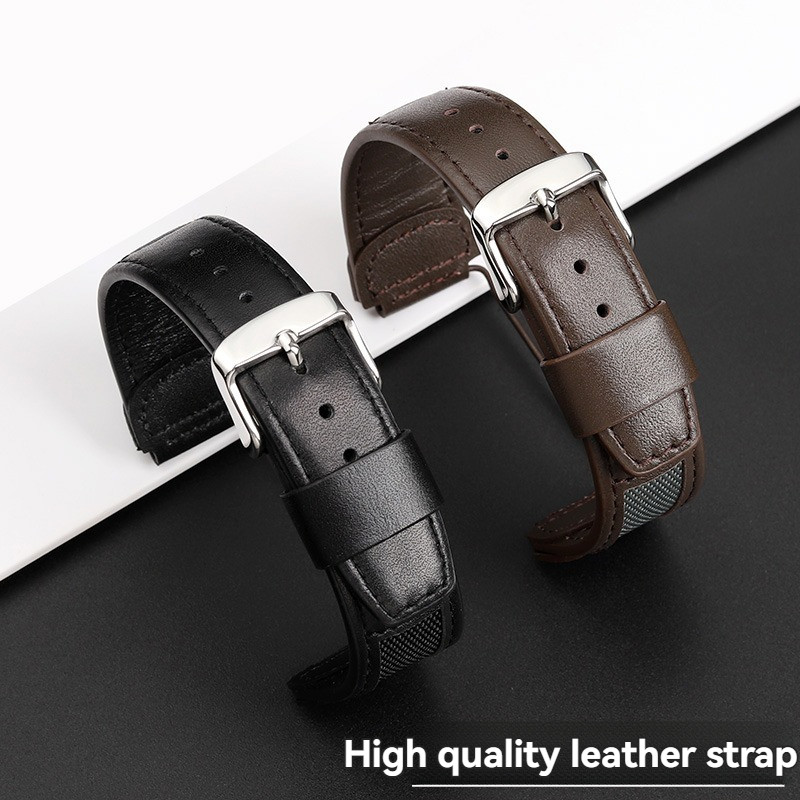 19mm Cow Leather Watch Strap For Casio Forester Classic Retro Forester FT-500WC-3B/5B Vintage