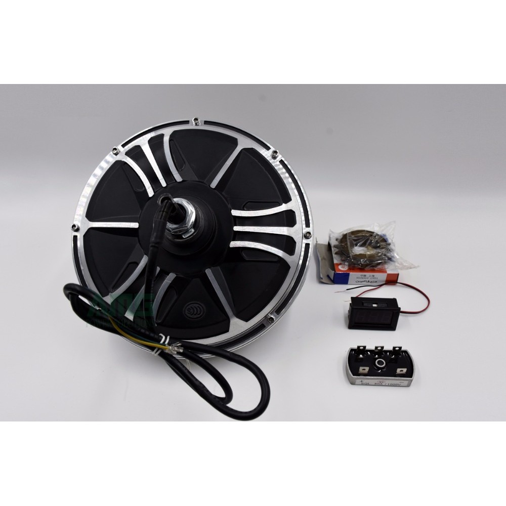 MAX 600W Low Speed Rare Earth Brushless Permanent Magnet Generator / Bike Generator / Emergency