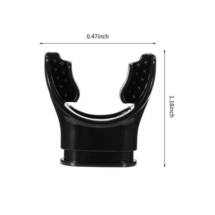 Pelabuhan selam PVC karet/gigitan snorkeling/peralatan menyelam/kabel tie bite peralatan menyelam