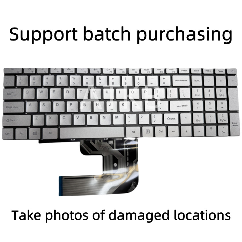 New 15.6 Russian RU US English Backlit For Ultrabook Teclast F15S PRIDE-K3908 MB3661003 YXT-NB93-94