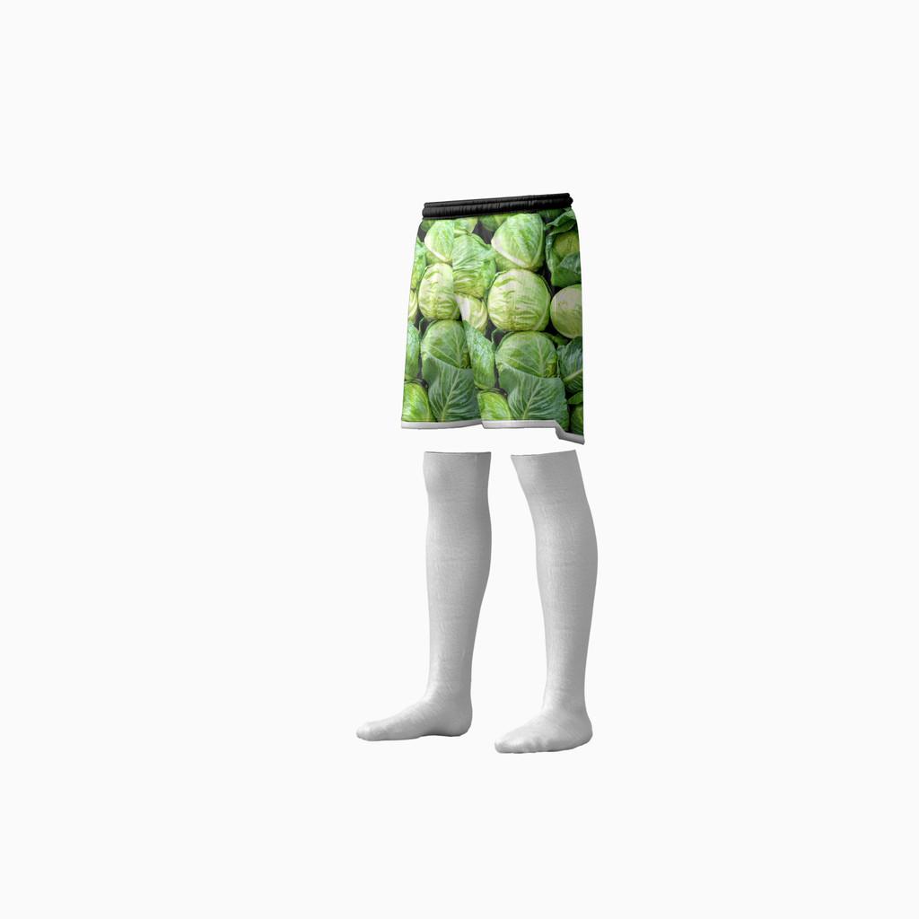 Celana Sayur Sayuran Daun Dedaunan Model 2 Full Printing Keren | Baju 3D Anak dan Dewasa Unisex - Ju
