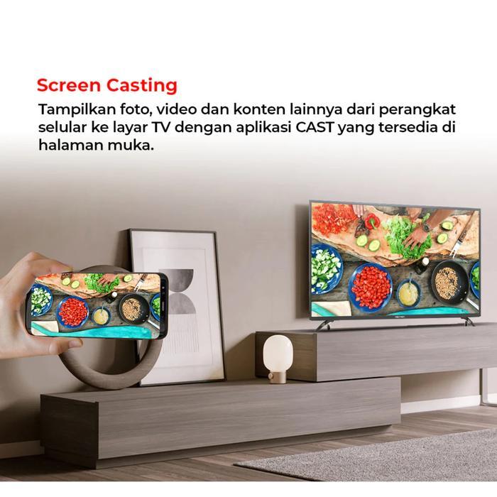 Smart TV Polytron 32 Inch PLD-32CV2269 Coolita OS HD Layar LED Garansi 5 Tahun Pengalaman Hiburan